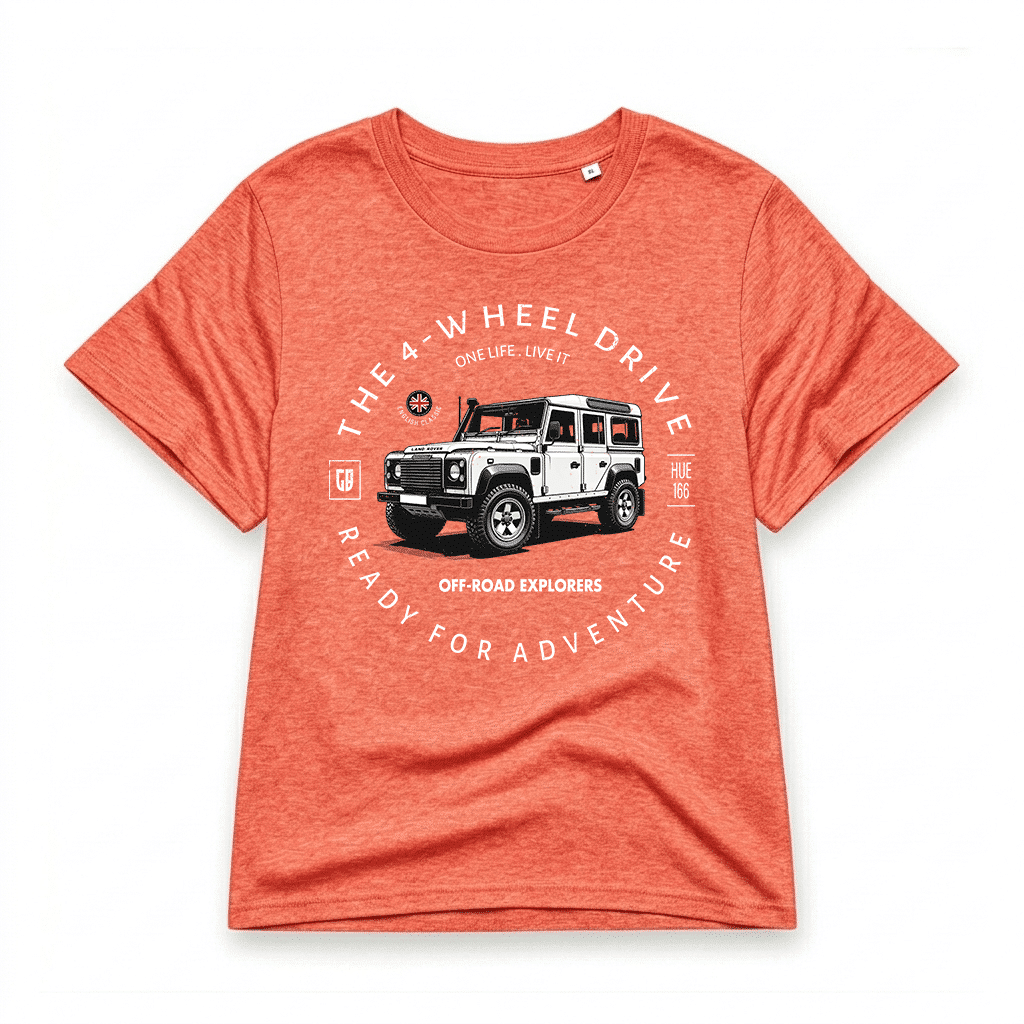 T-shirt Land Rover Defender-110 - Fiesta