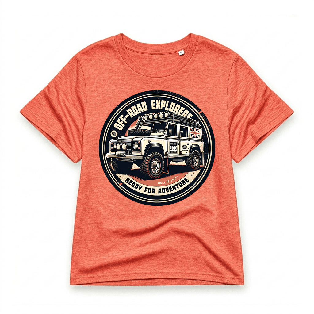 T-shirt-Land Rover Defender 110 - Fiesta