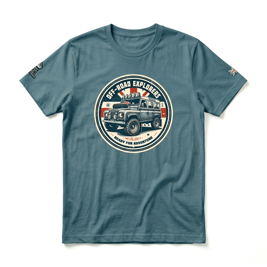 Men’s Defender 110 T-shirt - Heather Deep Teal Men’s Defender 110 T-shirt - Heather Deep Teal
