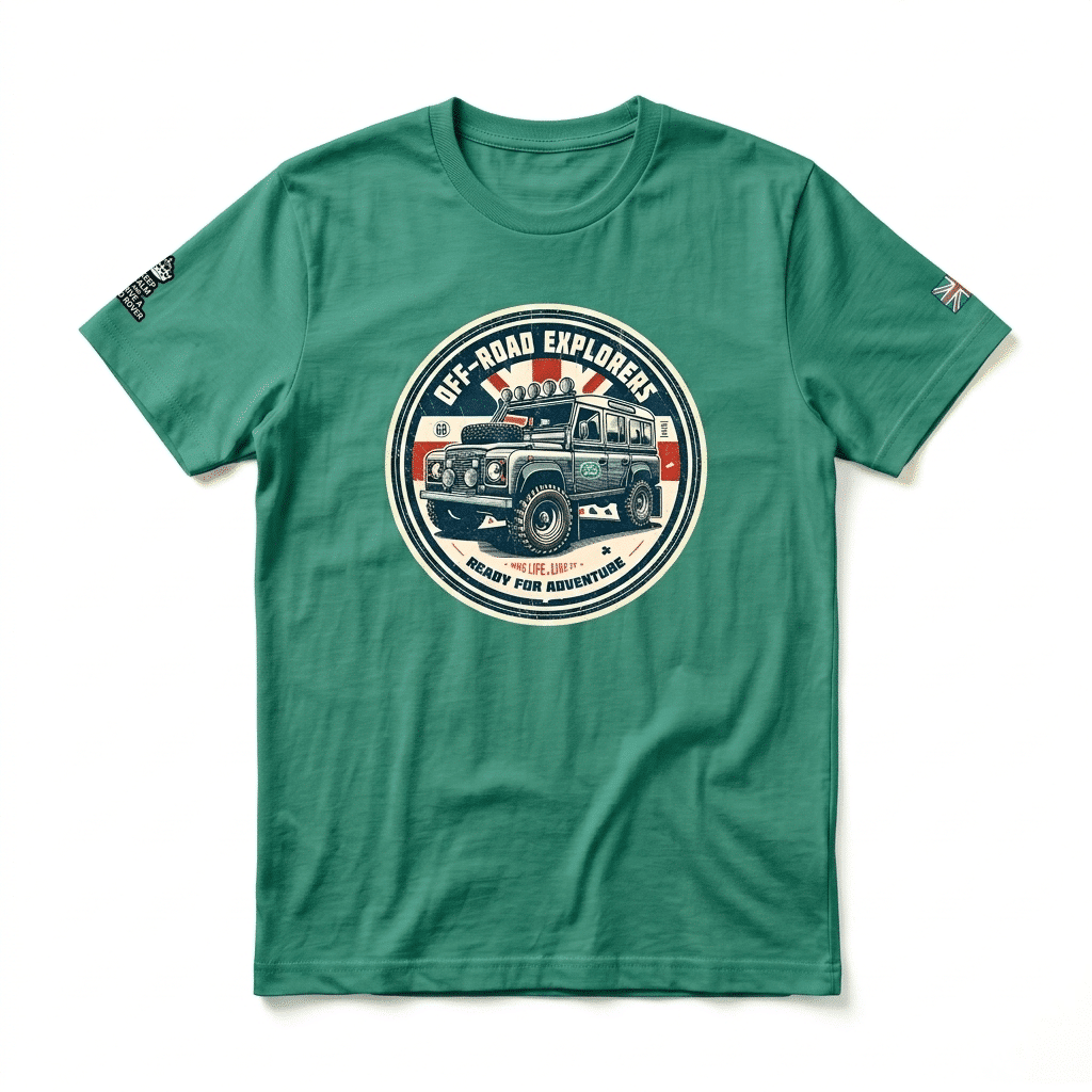 Men’s Defender 110 T-shirt - Kelly Men’s Defender 110 T-shirt - Kelly