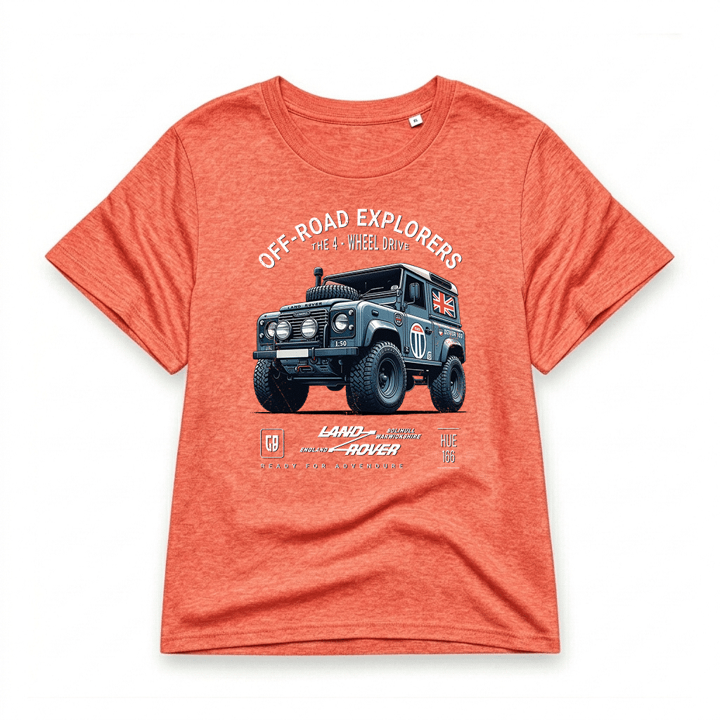 T-shirt Land Rover Defender 90 - Fiesta T-shirt Land Rover Defender 90 - Fiesta