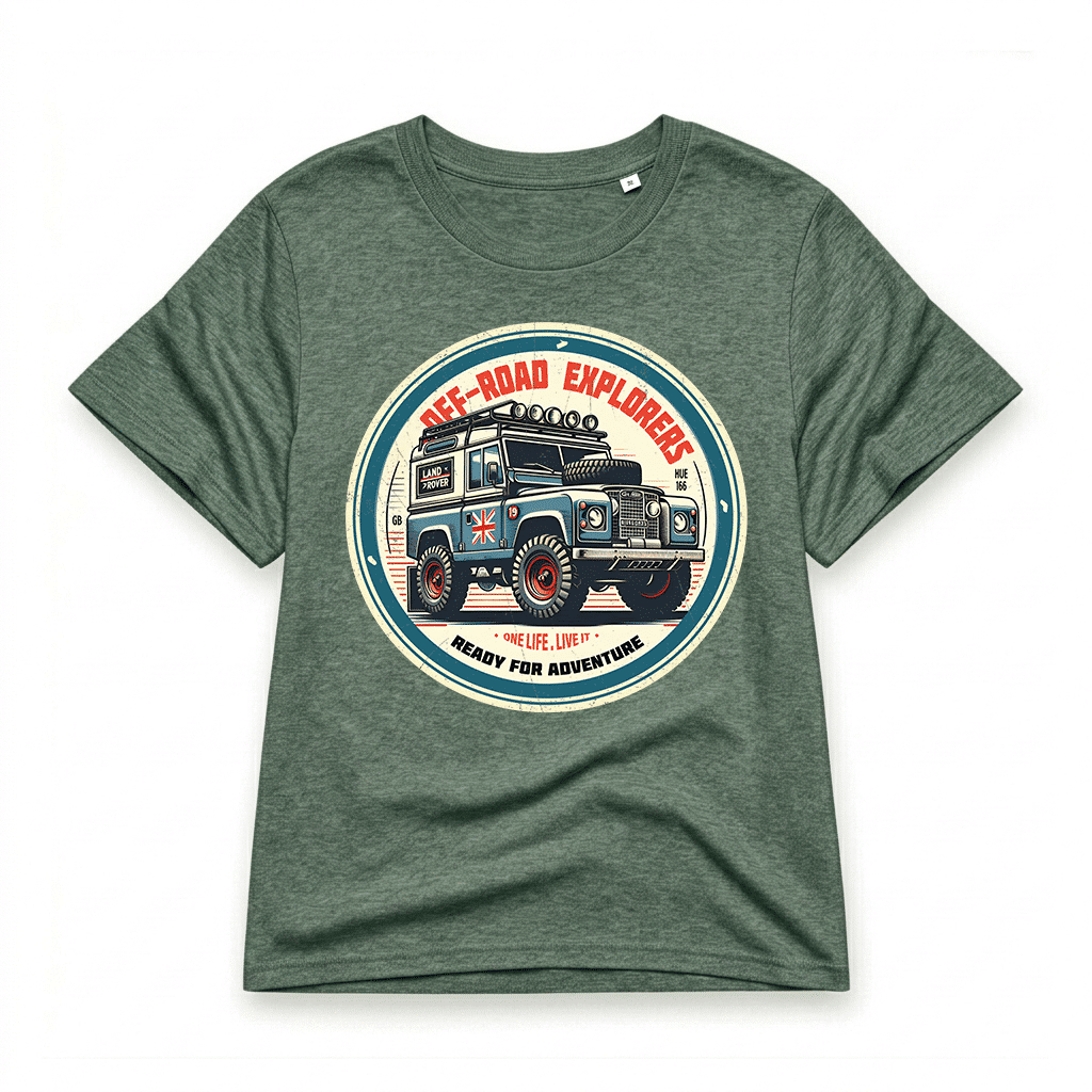 T-shirt Land Rover Series - Green Bay T-shirt Land Rover Series - Green Bay
