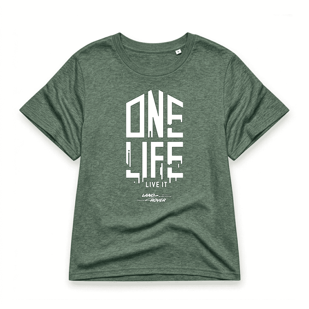 T-shirt Land Rover Defender - Green-Bay T-shirt Land Rover Defender - Green-Bay