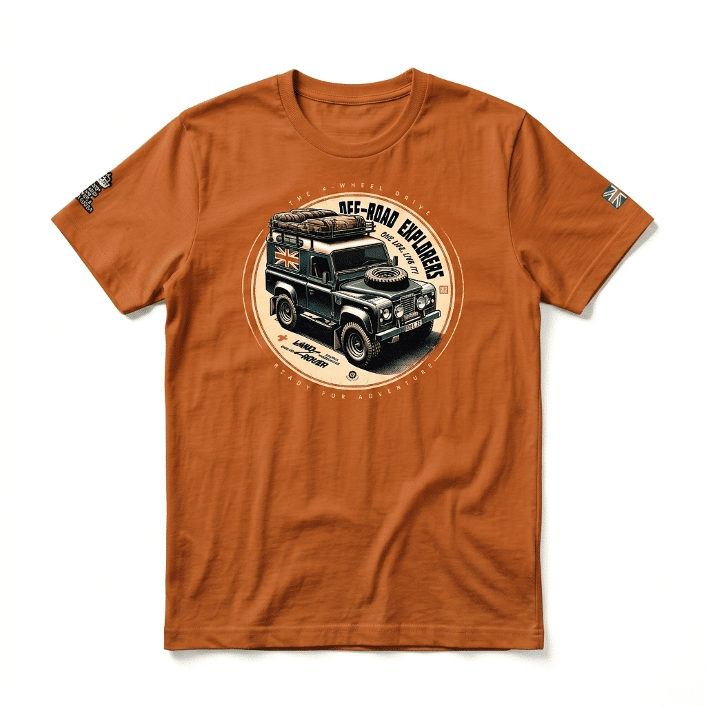 T-shirt Land Rover defender 90 - Autumn T-shirt Land Rover Defender 90 - Autumn