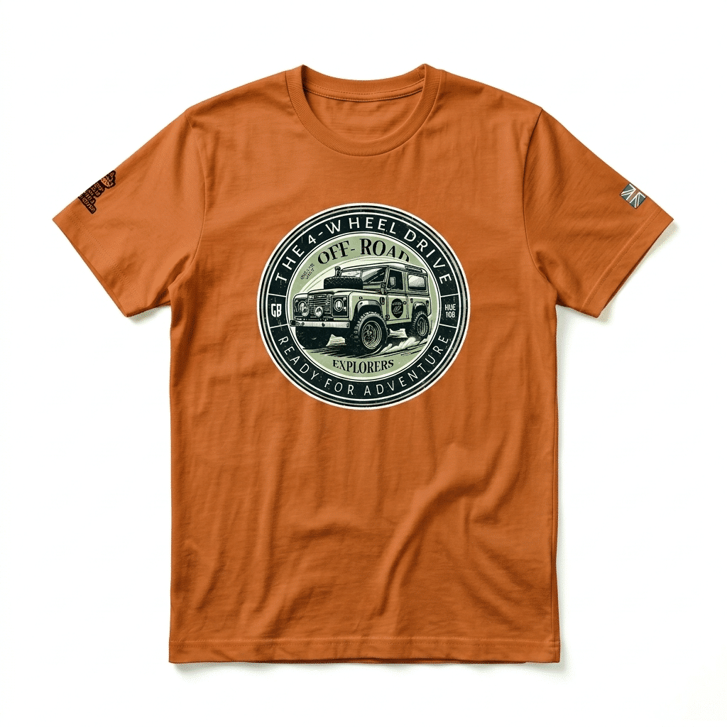 T-shirt Land Rover defender 90 - Autumn T-shirt Land Rover defender 90 - Autumn
