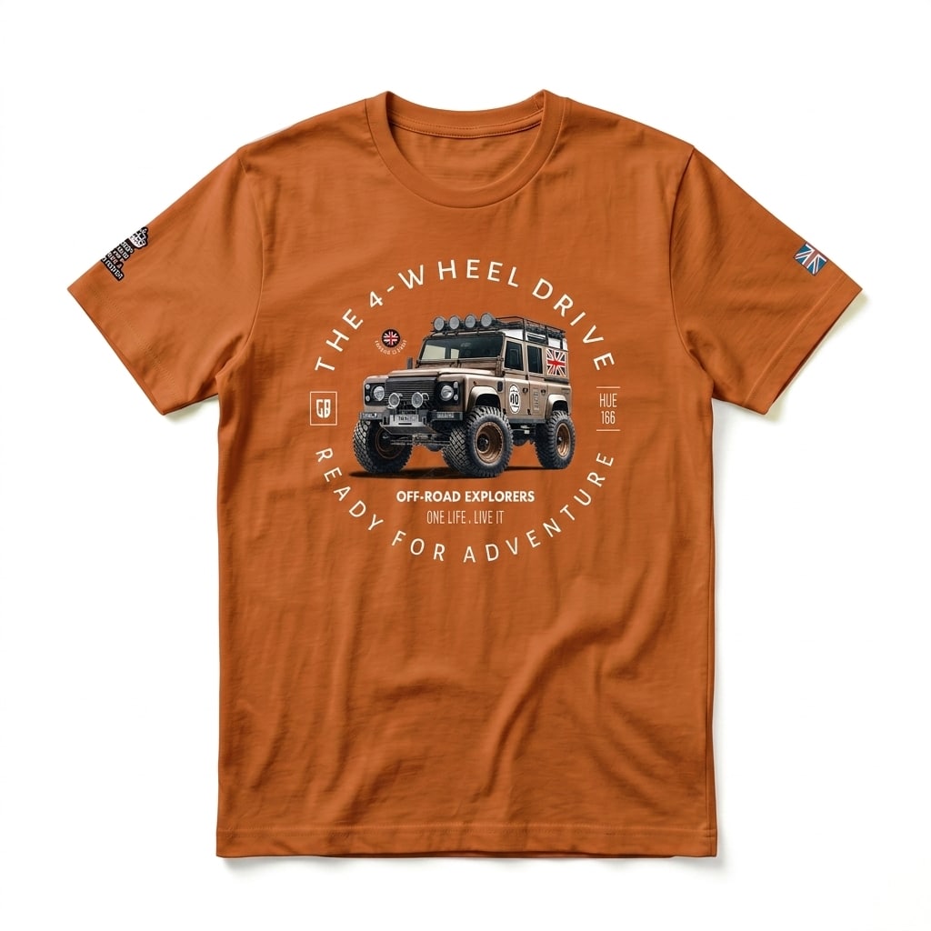 T-shirt Land Rover defender 110 - Autumn T-shirt Land Rover defender 110 - Autumn