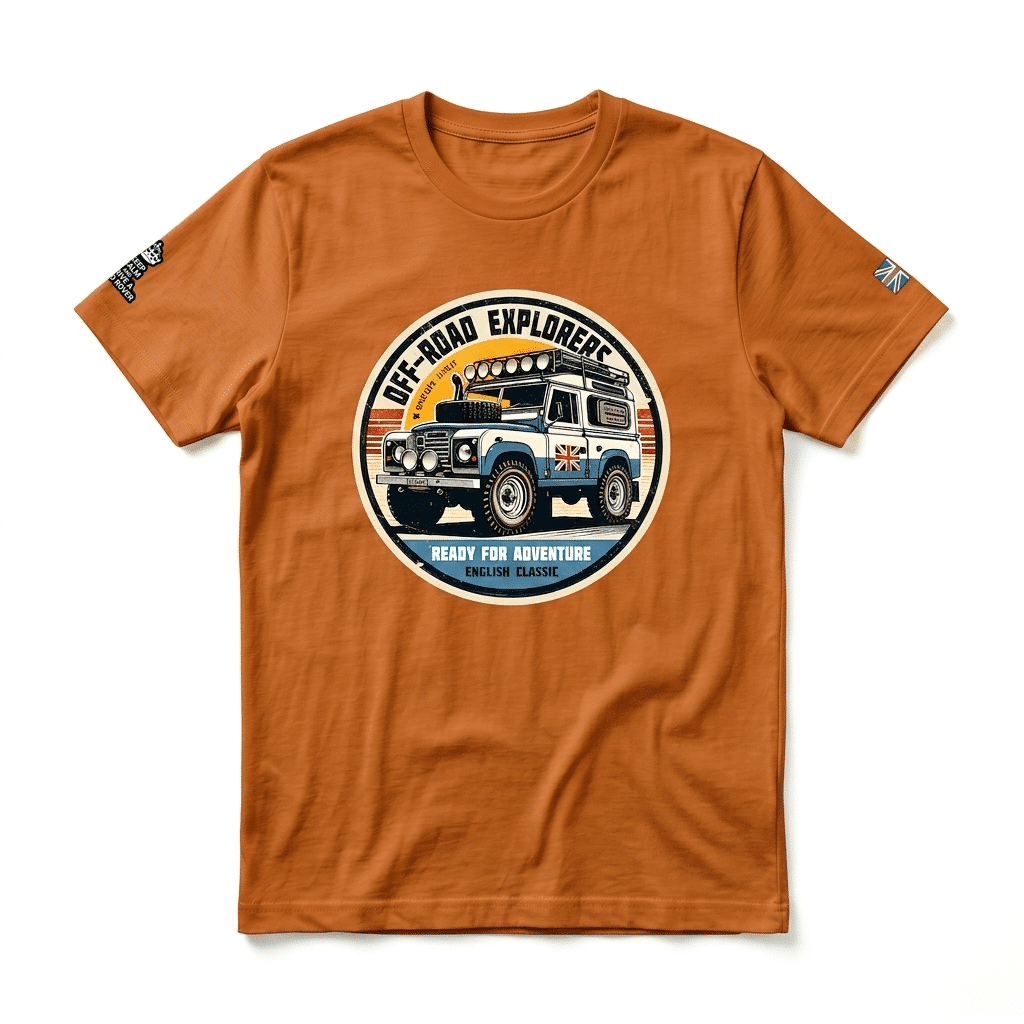 T-shirt Land Rover defender 90 - Autumn T-shirt Land Rover defender 90 - Autumn