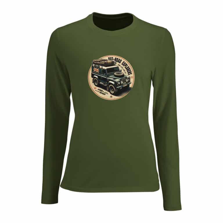 T-shirt femme Land Rover manches longues