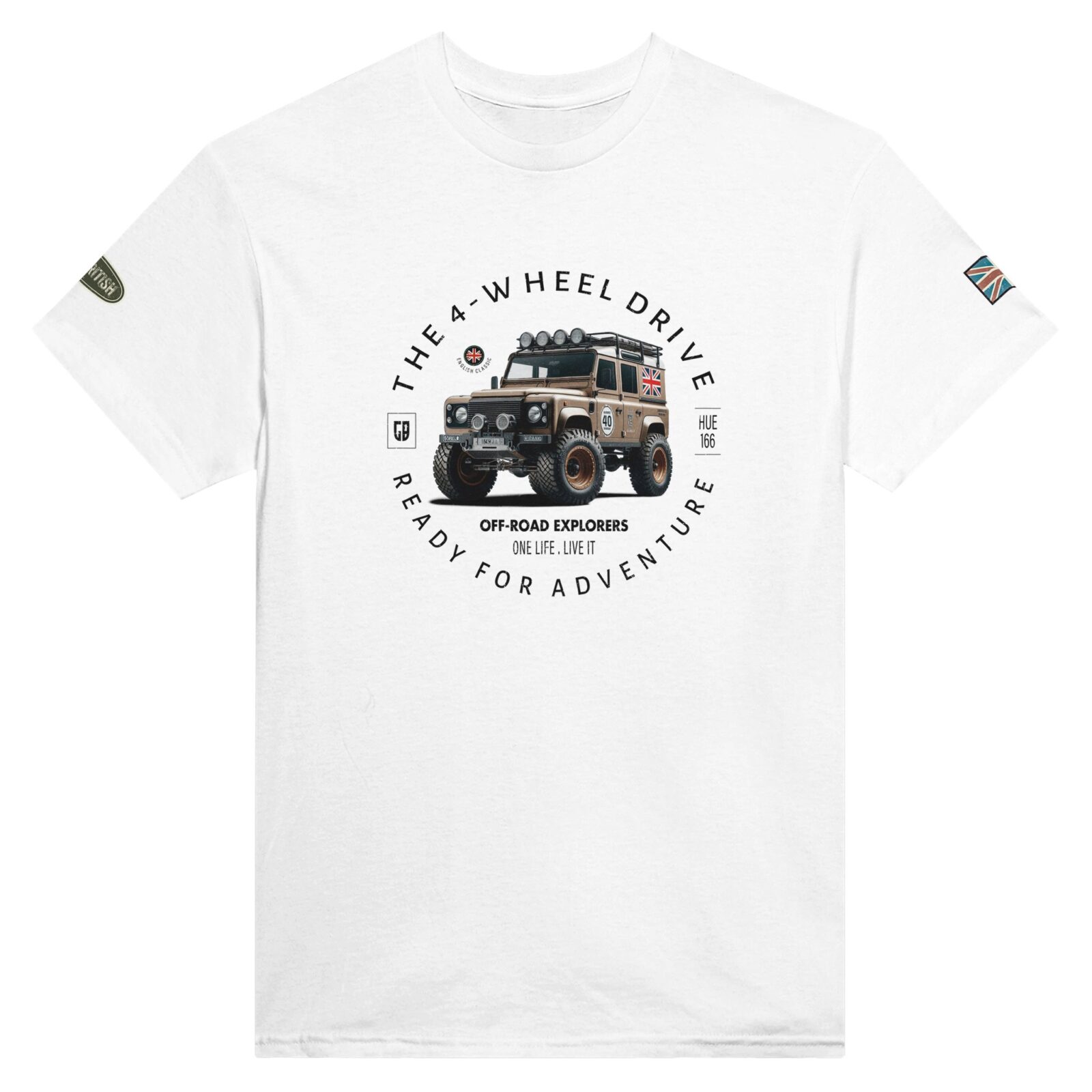 t-shirt Homme Land Rover Defender 110