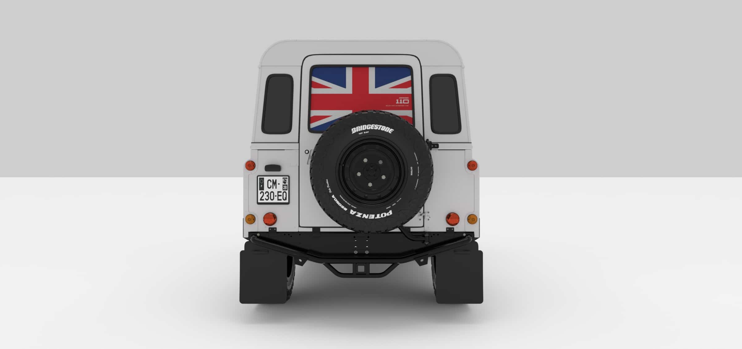 sticker-union-jack-couleur-defender-110 Stickers Décoration Land Rover Defender