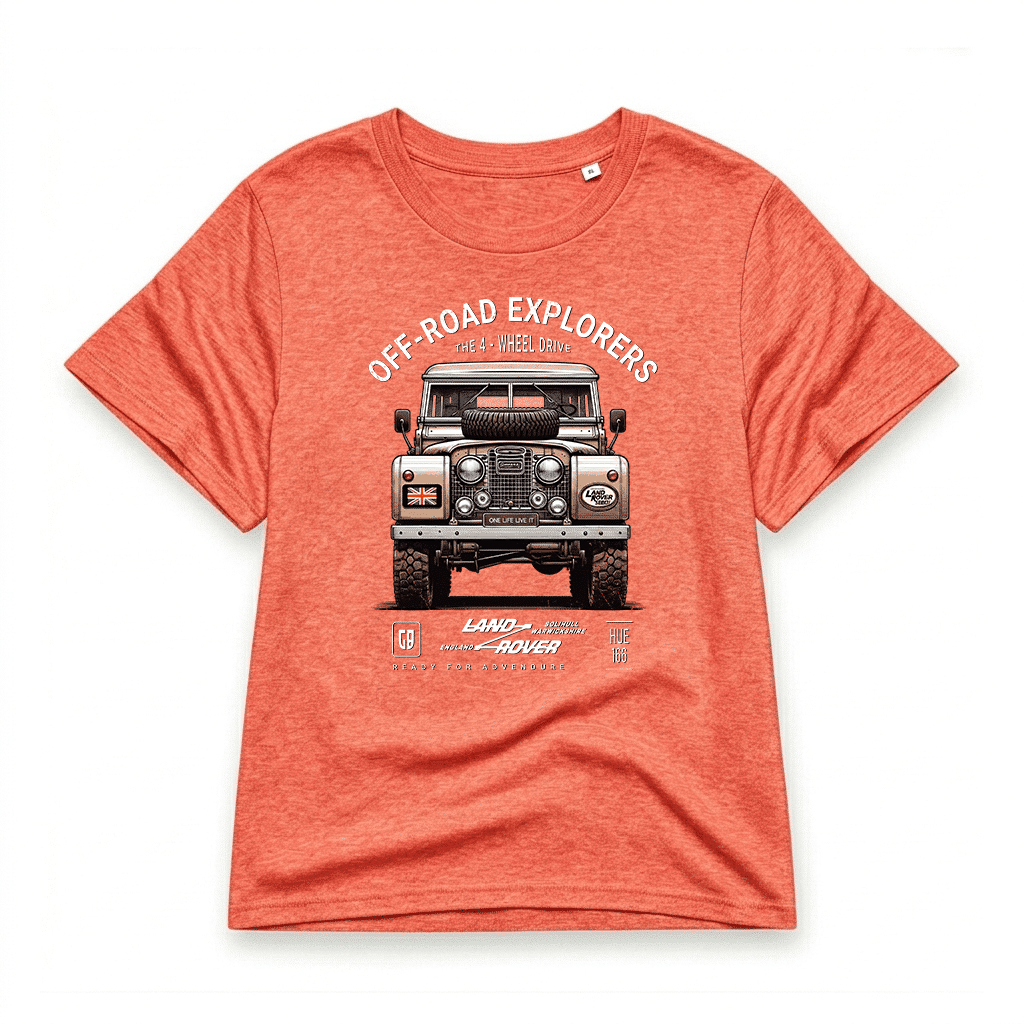 T-shirt-Land-Rover-Serie - Fiesta T-shirt-Land-Rover-Serie - Fiesta
